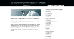 Desktop Screenshot of gonstead.se